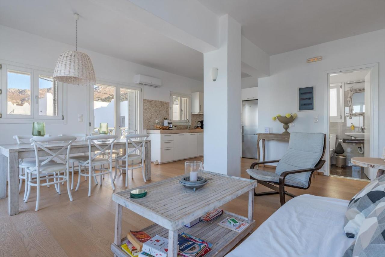 Uno Luxury Apartment With Sea View Livadia  Exterior foto