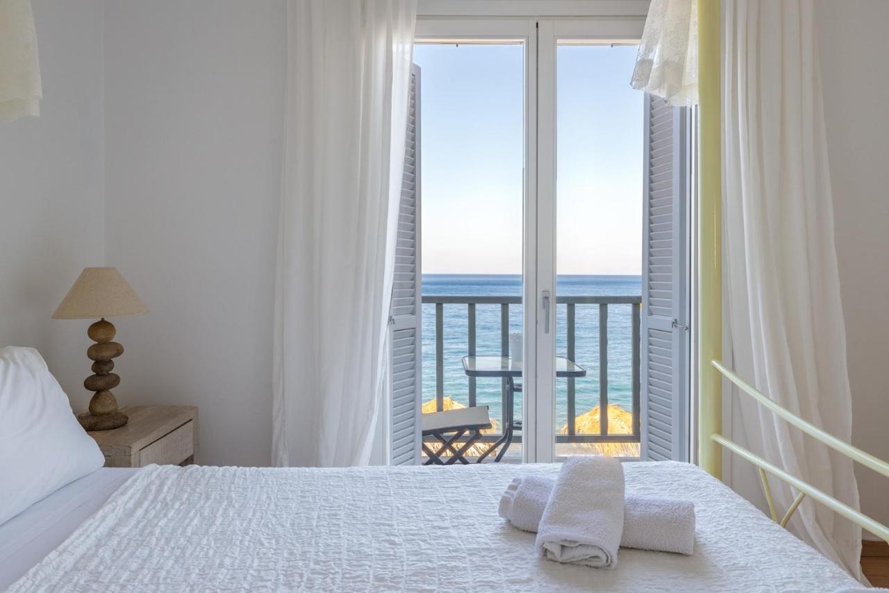 Uno Luxury Apartment With Sea View Livadia  Exterior foto